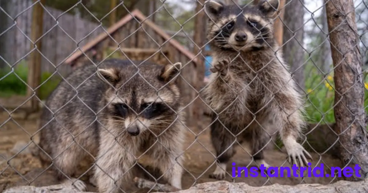 too many raccoons